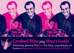 cardinal wino at what's cookin